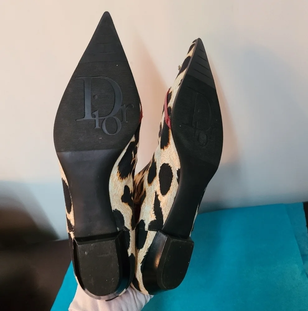 Christian Dior Leopard Peint Boots - Picture 11 of 15